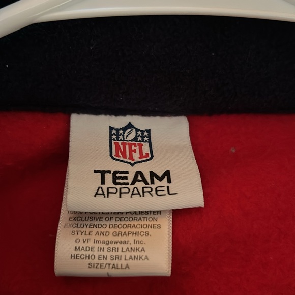 NFL Team Apparel Buffalo Bills sweater jacket - Picture 9 of 11